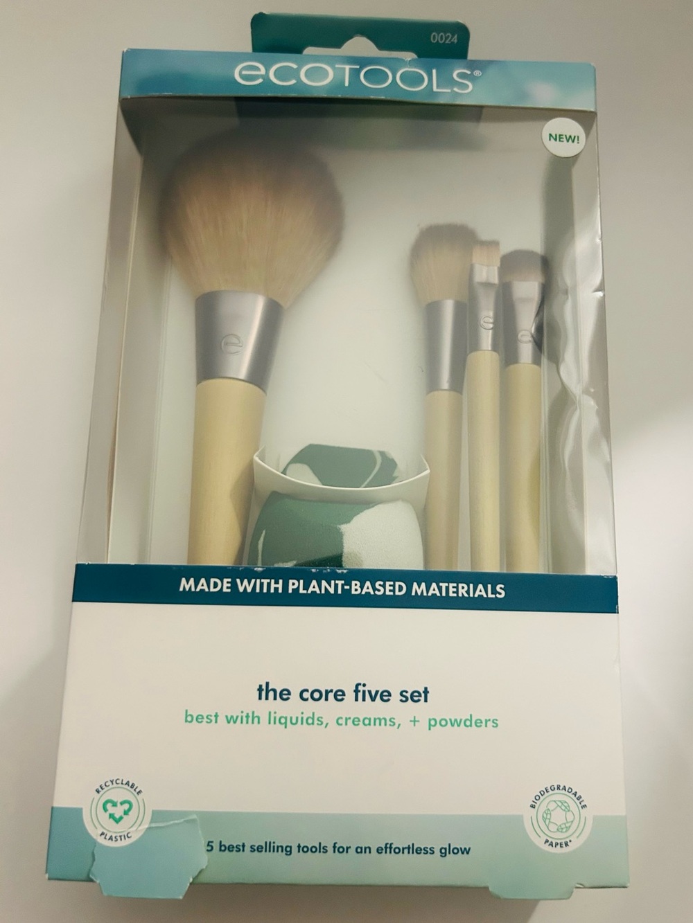 ecotools 5-Piece Makeup Brush Set NIB - Picture 4 of 5